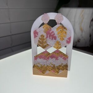 NEW Beautiful long hoops earrings